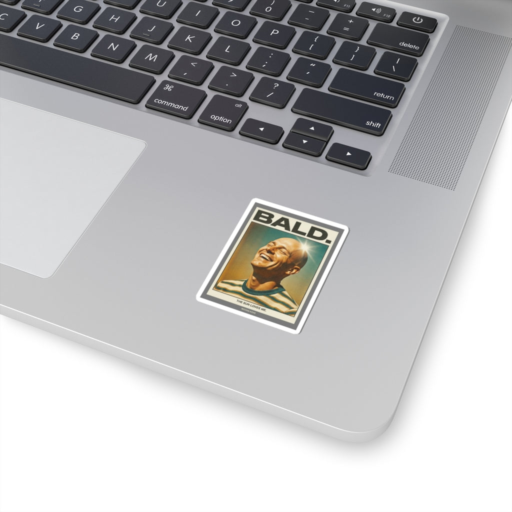 Bald Bro sticker