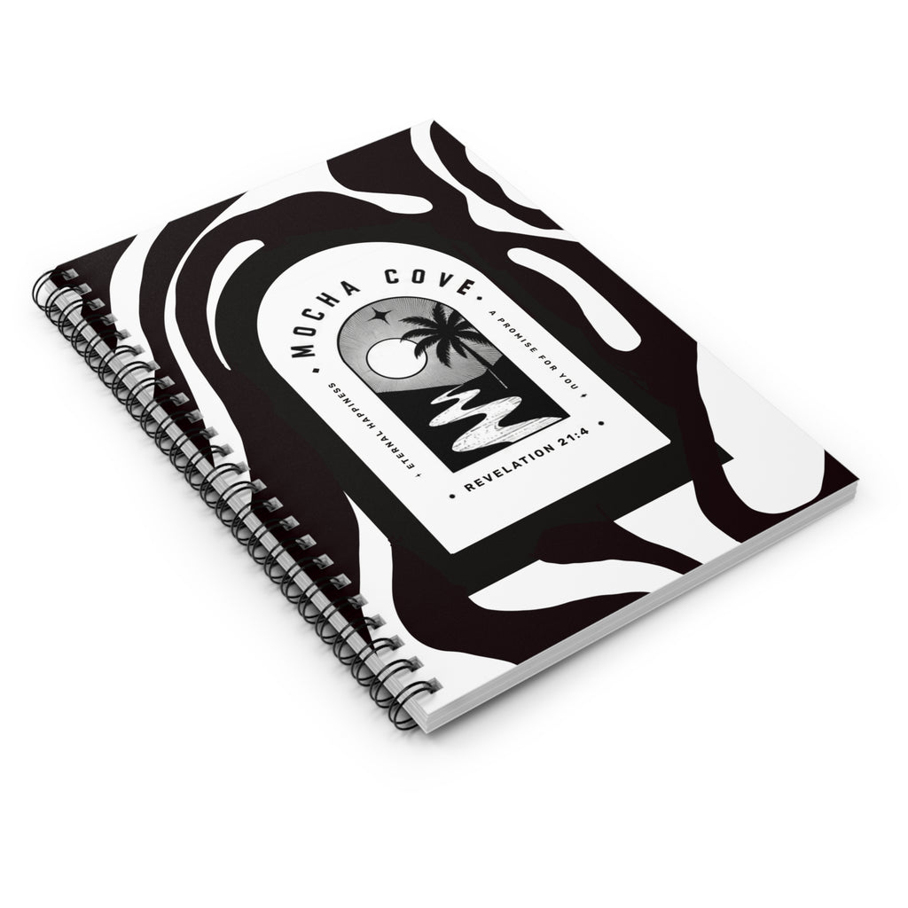 Mocha Cove Spiral Notebook - Ruled Line