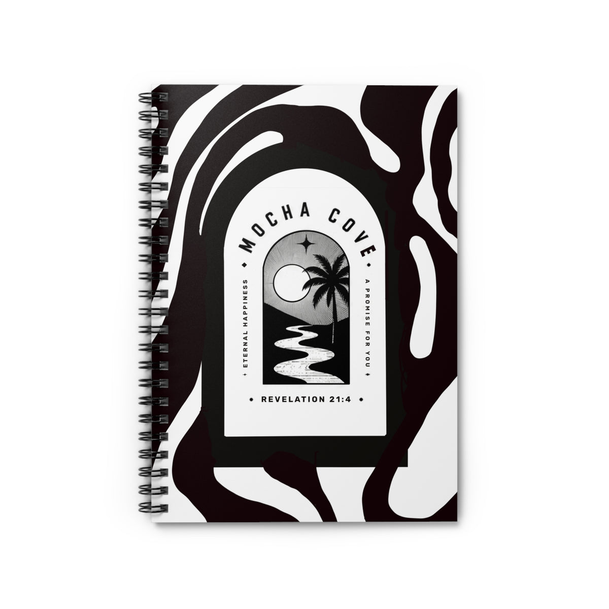 Mocha Cove Spiral Notebook - Ruled Line