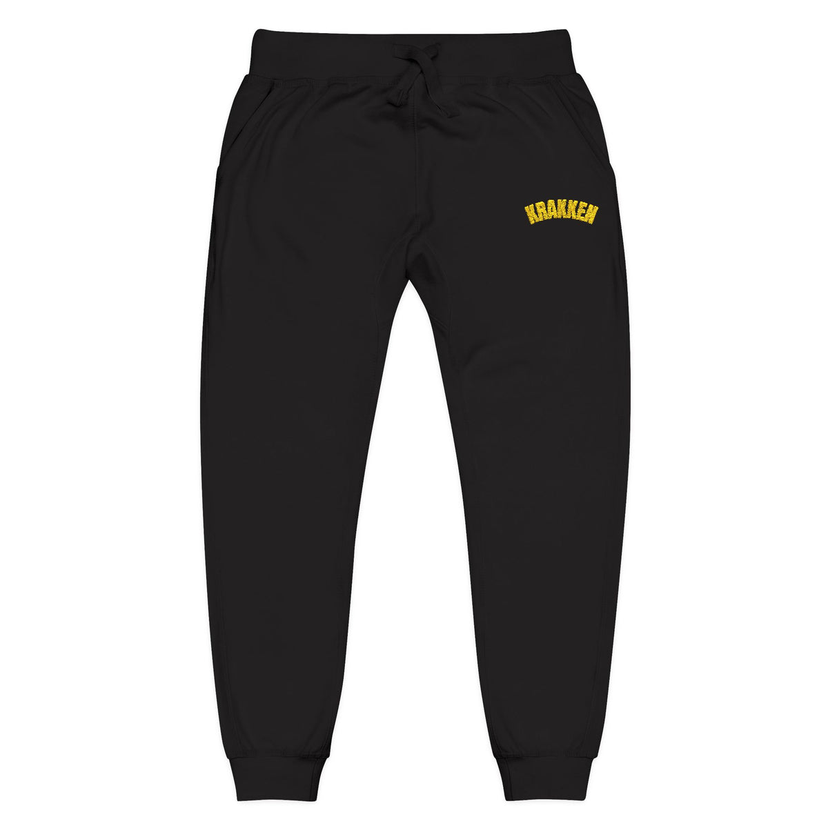 Unisex Krakken Fleece Sweatpants (Embroidery)