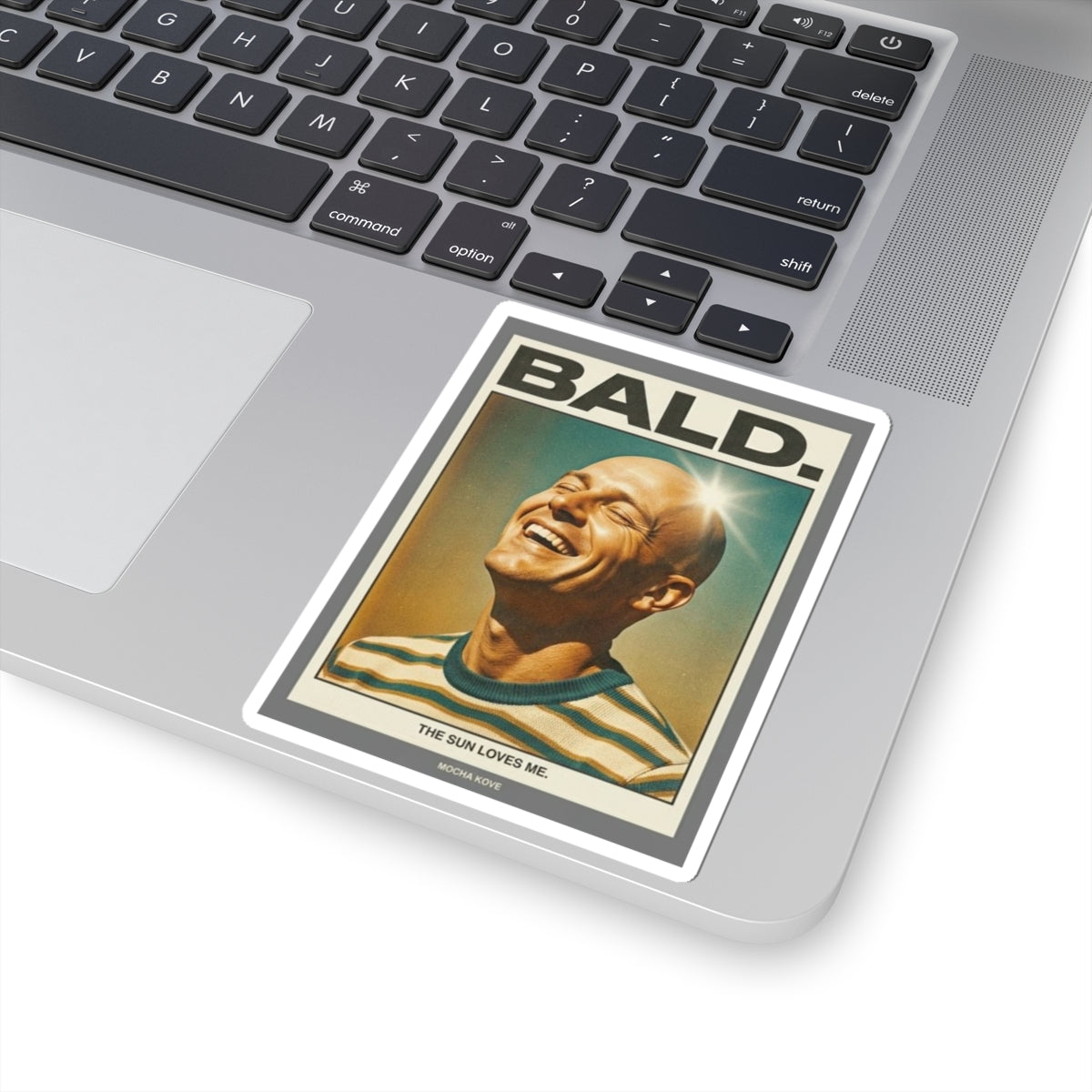 Bald Bro sticker