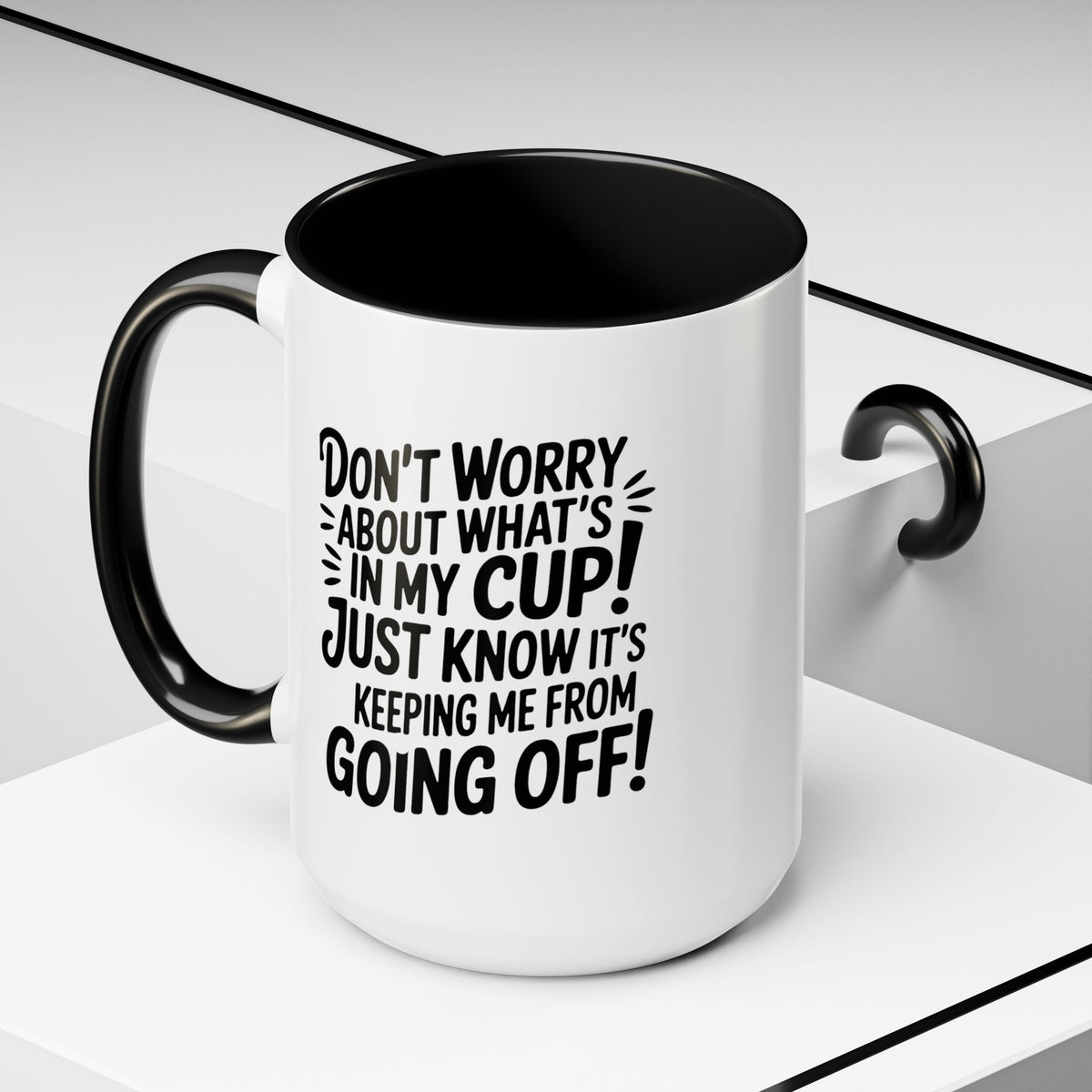 My Cup My Business Accent Coffee Mug (11, 15oz)