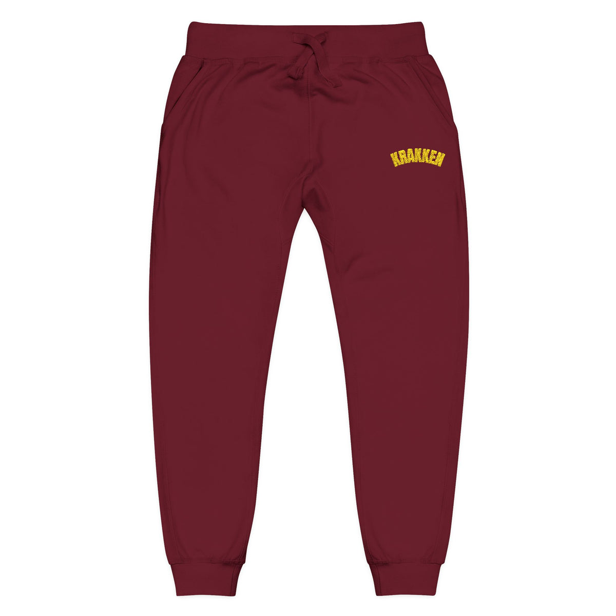 Unisex Krakken Fleece Sweatpants (Embroidery)