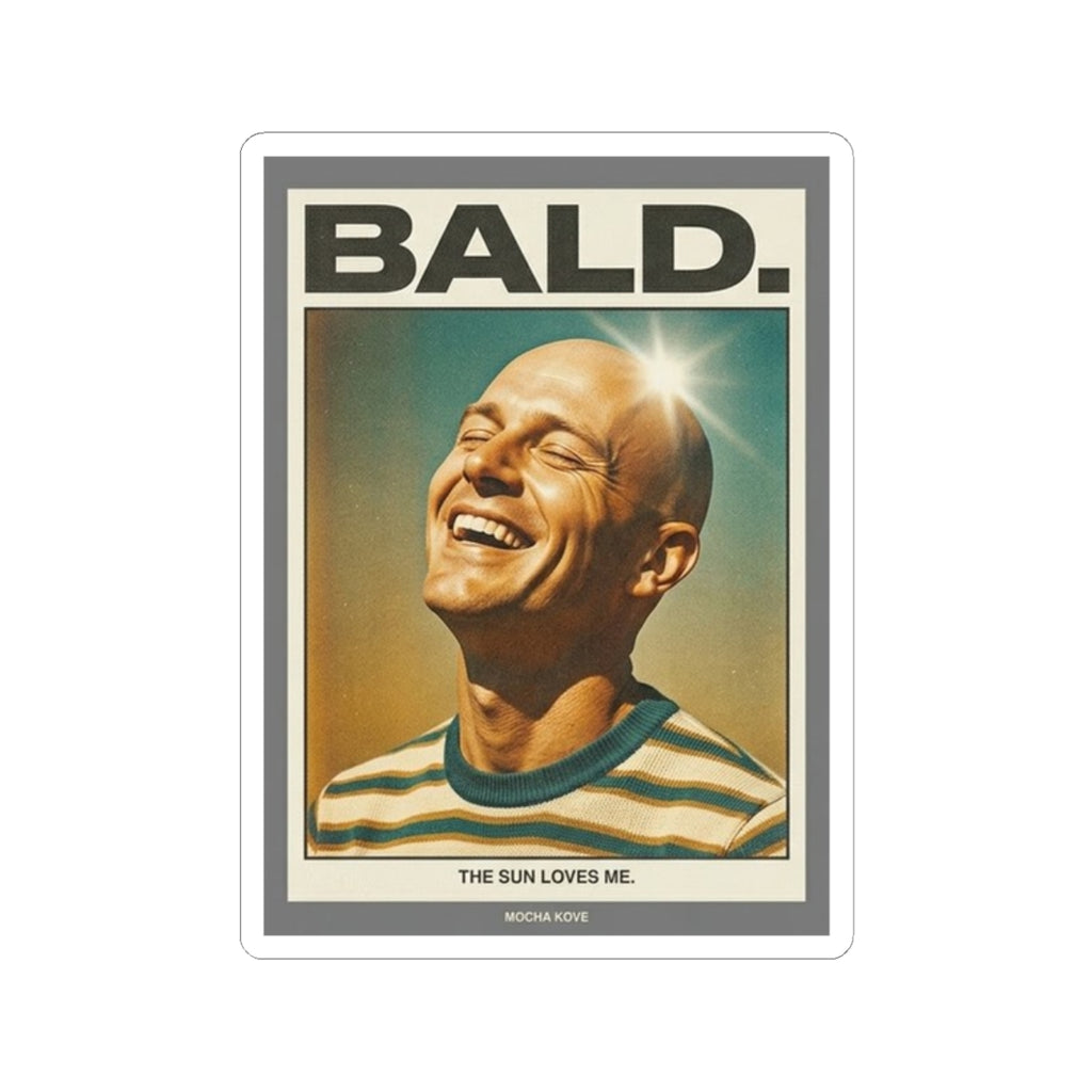 Bald Bro sticker