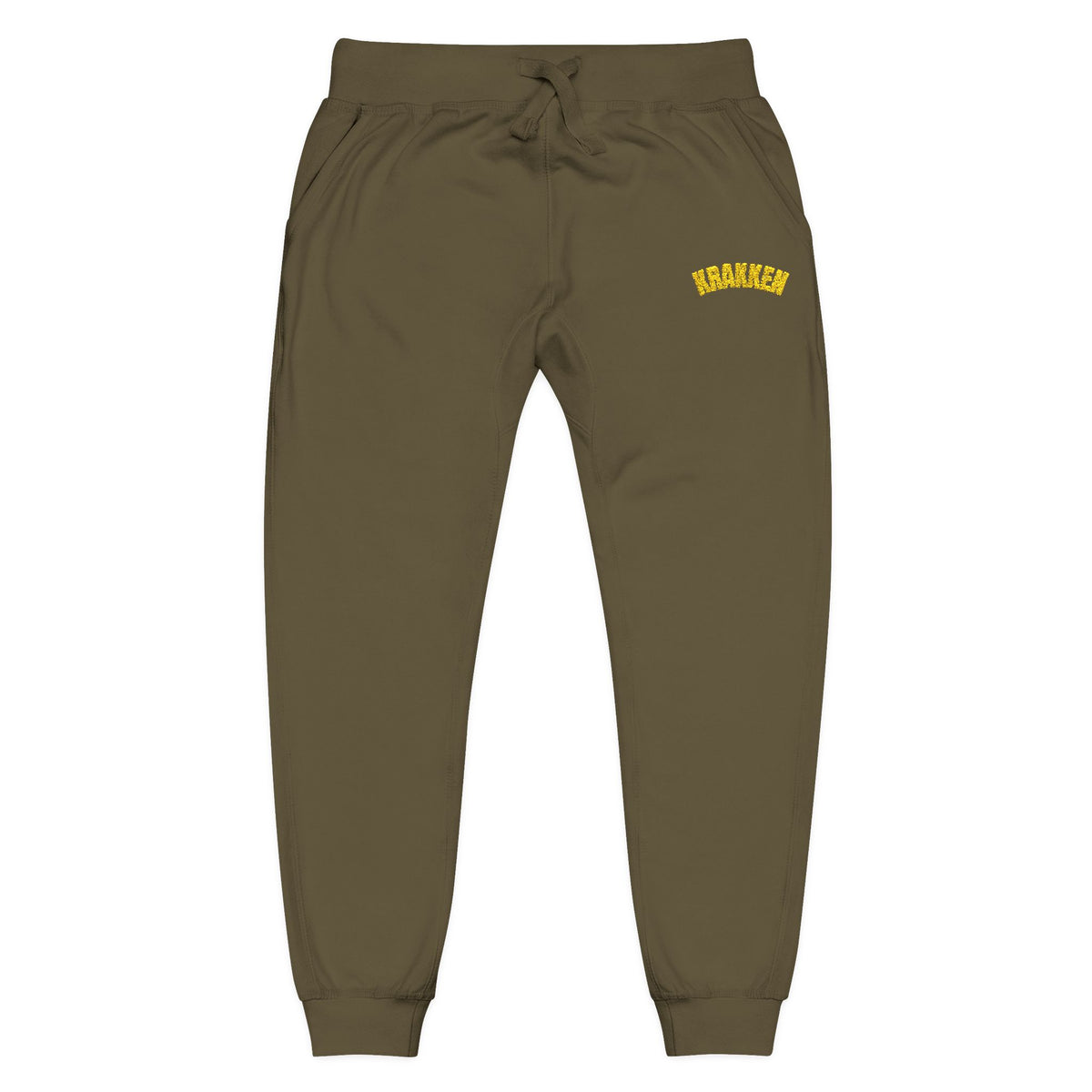 Unisex Krakken Fleece Sweatpants (Embroidery)