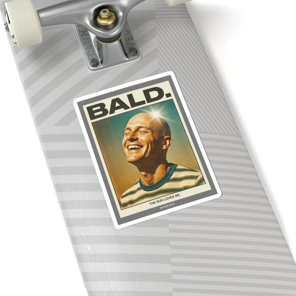 Bald Bro sticker