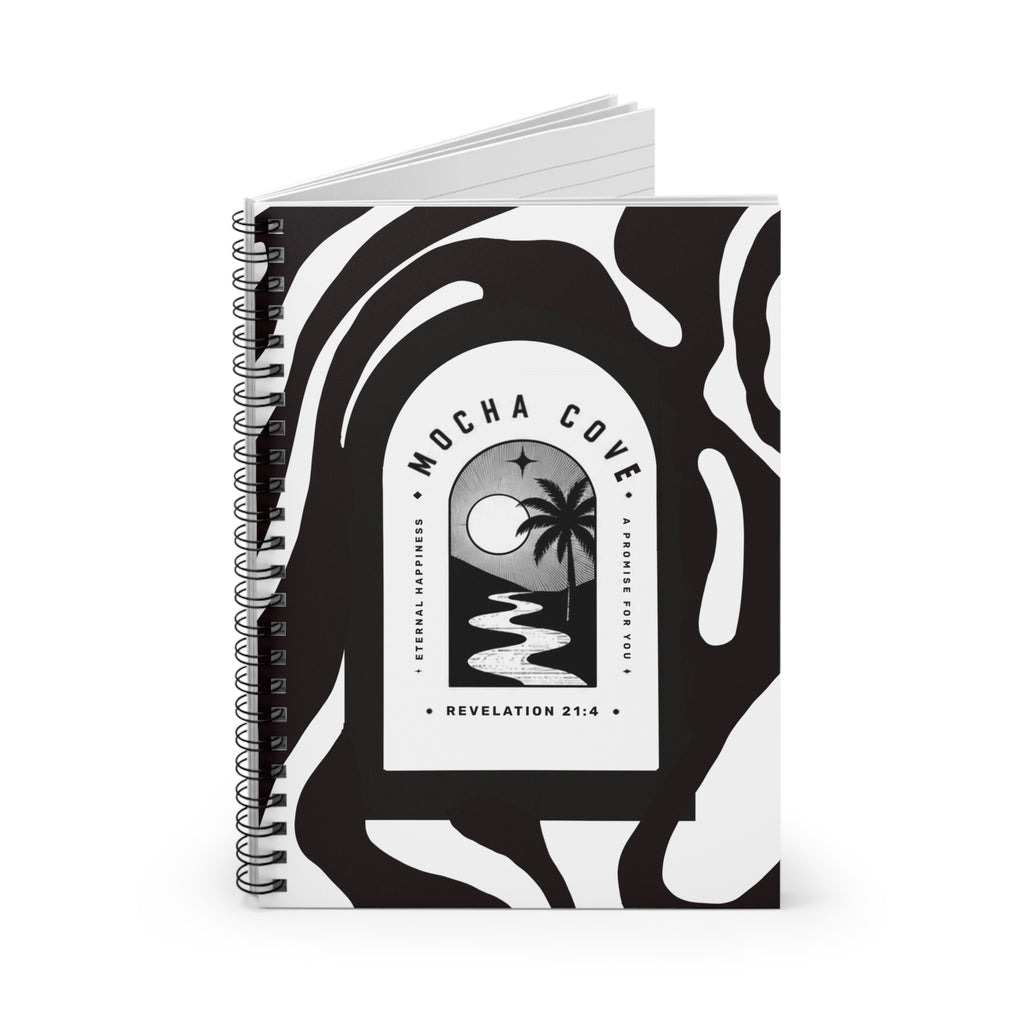Mocha Cove Spiral Notebook - Ruled Line