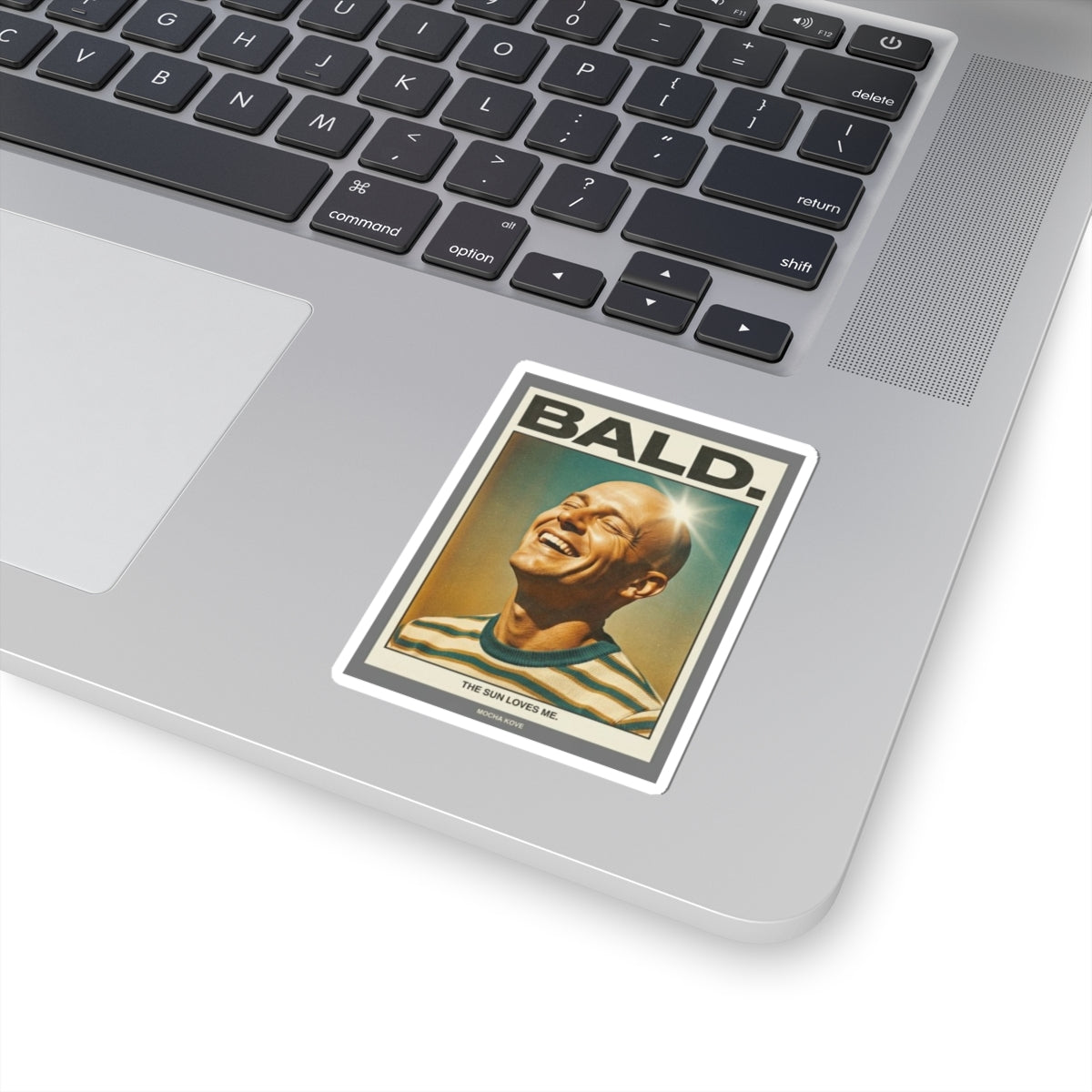 Bald Bro sticker