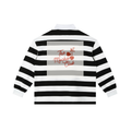 Krakken Color Block Stripe Polo Shirt by Mocha Kove