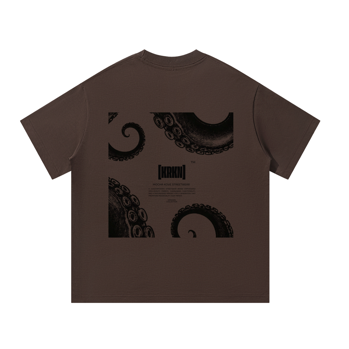 Krakken Unisex Oversized T-Shirt by Mocha Kove