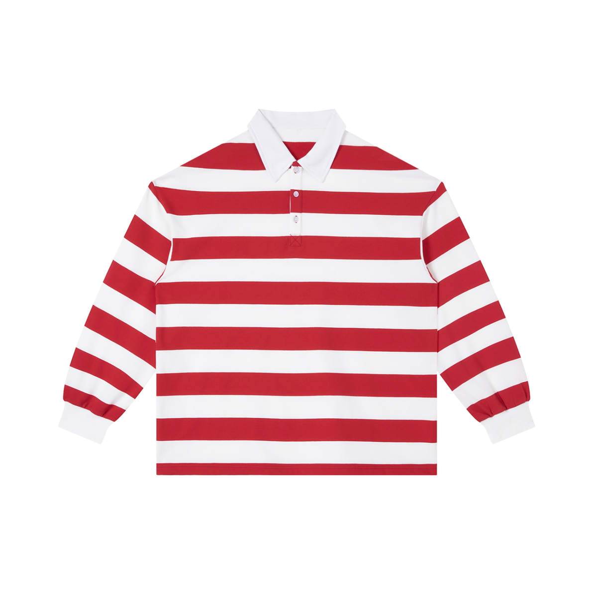 Krakken Color Block Stripe Polo Shirt by Mocha Kove
