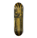 ABYSL BIG SQUID giant squid skateboard deck, gold foil finish